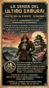 El último Samurai